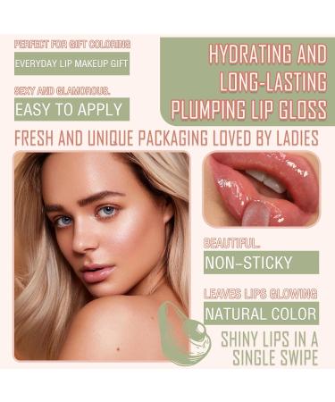 2PCS Color Changing Lipstick & Lip Oil Set | Hydrating Long-Lasting Plumping Gloss | Moisturizing Non-Sticky Tinted Lip Balm - Perfect for All Skin Tones - Buy Online on SooperMarket.com