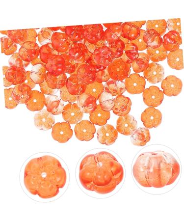 KONTONTY 100pcs Pumpkin Beads Bracelet DIY Supplies Earring Beads Lantern Charm Beads DIY Bead Pumpkin Loose Beads Thanksgiving Earring Making Beads Tibetan Beads Bags Czech Republic Glass - Buy Online on SooperMarket.com