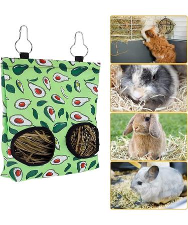 2 Pcs Hay Bag Rabbit Hay Feeder Rabbit Feeder Hamster Guinea Pig Hay Storage Bag Rabbit Hay Feeder Bag Small Pet Hanging Food Feeding Bag (Pink & Green) - Buy Online on SooperMarket.com