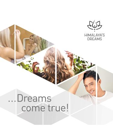 Himalayas Dreams Hair Oil & Beard Oil 100ml | Vegan Natural Cosmetics with Rosemary Coconut Sesame & Castor Oils for Limp Hair - Buy Online on SooperMarket.com