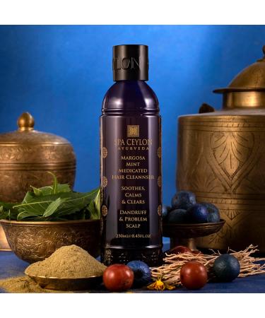 SPA CEYLON Margosa Mint Medicated Hair Cleanser | Dandruff & Scalp Relief | Itching & Flaking | Wellness for Healthy Hair - Buy Online on SooperMarket.com
