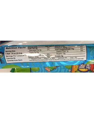 0.75oz Jovy Green Apple Fruit Roll Snack - 4 Packets per Order - Buy Online on SooperMarket.com