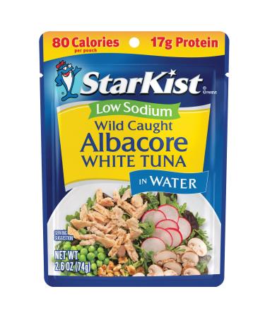 StarKist Low Sodium Albacore Tuna in Water, 2.6 Oz, Pack of 24 Low Sodium Albacore in Water 2.6 Ounce (Pack of 24)
