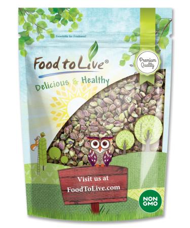 No Shell Pistachios, 3 Pounds  Non-GMO Verified, Raw, Unsalted, Kernels, Sirtfood, Bulk 3 Pound (Pack of 1)
