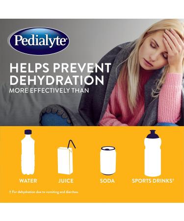 Pedialyte Electrolyte Drink Oral Rehydration Solution Fruit 1-L Bottle Drink Flavored Orange Fruit 1 l (Pack of 1) - Buy Online on SooperMarket.com