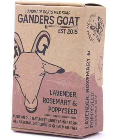 Lavender Rosemary and Poppyseed Goat Milk Soap 100g - Buy Online on SooperMarket.com