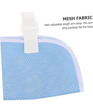 KICHOUSE Children's Arm Sling Wrist Sling Shoulder Immobilizer Shoulder Sling Immobilizer Arm Brace Net 60X30CM Sky-blue - Buy Online on SooperMarket.com