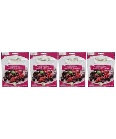 Buy Lindt Sensation Fruit Raspberry & Cranberry Pack of 4 (4 x 150g) | International Shipping Available - Buy Online on SooperMarket.com