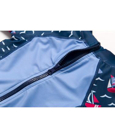 Bonverano Baby Boys Sunsuit UPF 50+ with Sun Hat - 3 Sailing, 2-3 Years - Buy Online on SooperMarket.com
