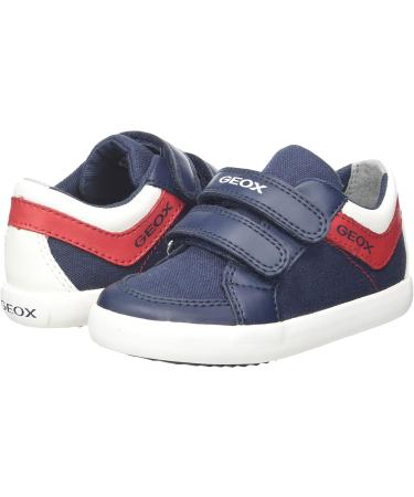 Geox Boy's B Gisli B Sneakers - Navy Dk Red - Size 6 UK Child - Buy Online on SooperMarket.com