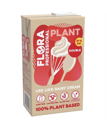 Flora Professional Plant Vegan Double Cream - 8x1ltr