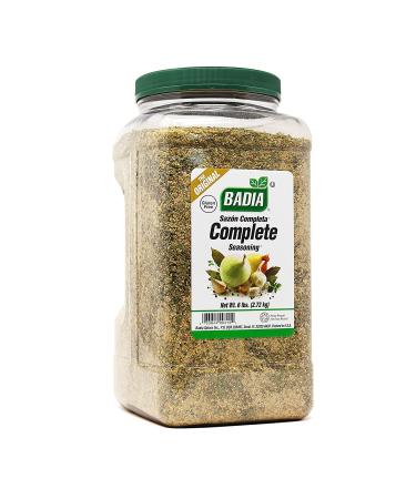 Badia Complete Seasoning 96 Oz - 6 Pound - Premium Blend for Flavorful Dishes | Pack of 1 - Buy Online on SooperMarket.com