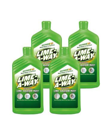 Lime-A-Way Lime, Calcium & Rust Cleaner 28 oz (Pack of 4)