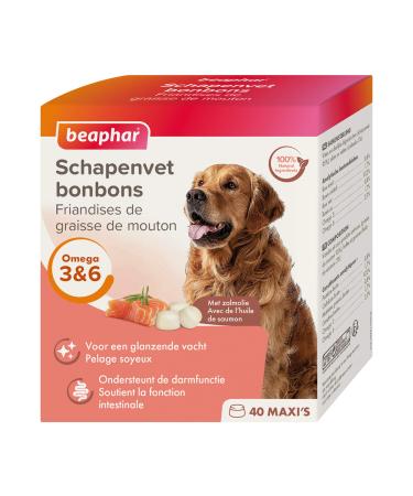 beaphar skin and coat treatment candies salmon - 245 g