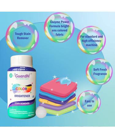 Color Brightener & Stain Remover Tablets | Enzyme-Powered Color Safe Bleach - 30 Loads - Eco-Friendly & Effective - Buy Online on SooperMarket.com