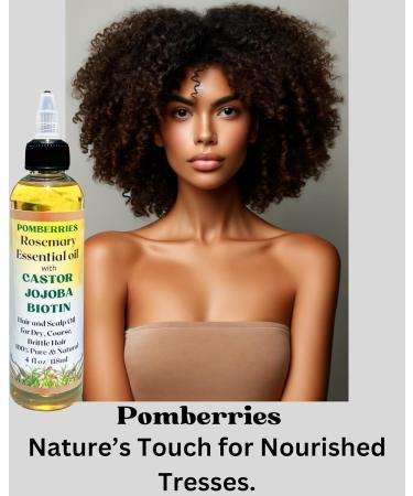 Rosemary Hair Growth Oil - Biotin & Panthenol for Curly & Coily Hair | Reduce Hair Loss & Strengthen Weak Hair - Buy Online on SooperMarket.com
