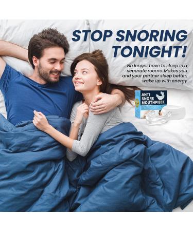 Anti Snoring Mouthpiece - Comfort Size Snoring Solution for Better Sleep | Adjustable for Men/Women - Buy Online on SooperMarket.com
