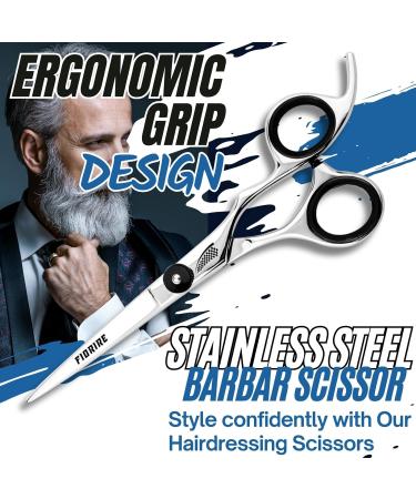 Fiorire Stainless Steel Barber Scissor - Professional Hair Cutting Tool for Men and Women - Buy Online on SooperMarket.com