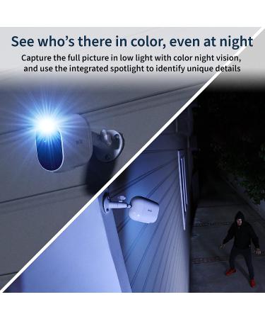 Arlo Essential Spotlight Camera - 1080p Wireless Security with Color Night Vision & 2-Way Audio - Buy Online on SooperMarket.com