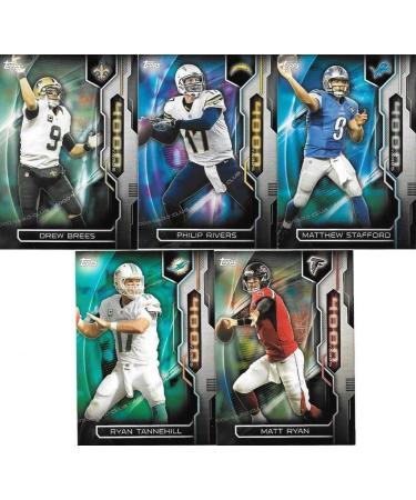 2015 Topps NFL Football 4000 Yard Club Series Complete Mint 11 Card Insert Set Complete M (Mint) - Buy Online on SooperMarket.com
