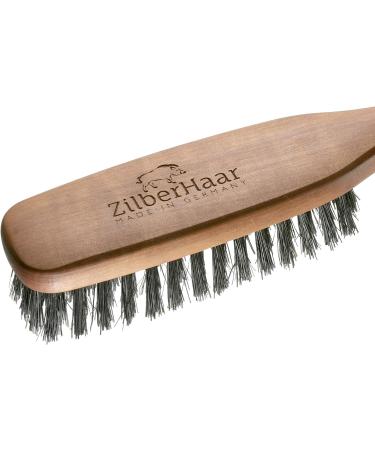 ZilberHaar Long Hair & Beard Brush - First Cut Boar Bristles, Pearwood - Beard Care for Men - 8.6 Inches - Buy Online on SooperMarket.com