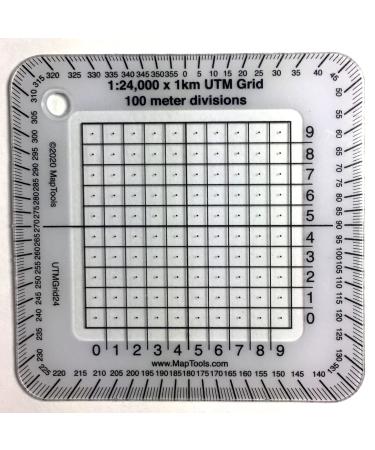 1:24,000 Scale Pocket Size UTM Grid