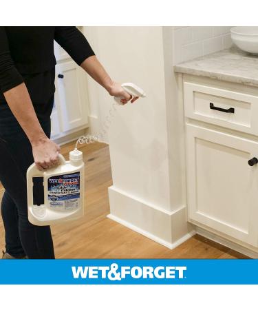 128 Fl. Oz. Wet & Forget Indoor Mold & Mildew All-Purpose Cleaner Refill - Deodorizes, Disinfects, Kills 99.9% Bacteria/Viruses - Buy Online on SooperMarket.com