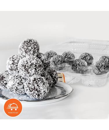 Carb-o-licious Low Carb Rum Balls 12-Pack: Keto-Friendly Snack with 1 Net Carb | Almond Flour & Delicious Taste | Healthy Low-Carb Diet Treat - Buy Online on SooperMarket.com