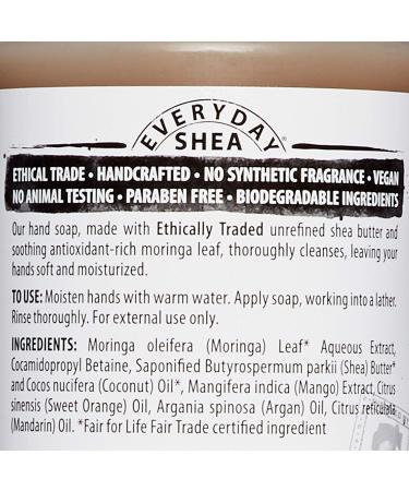 Buy Alaffia Everyday Shea Mandarin Mango Hand Soap 12 fl oz - Nourishing & Natural - Buy Online on SooperMarket.com