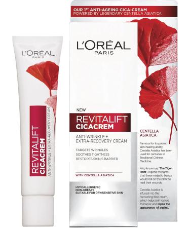 L'Oreal Revitalift Cicacrem Anti Wrinkle Repair Cream 40ml - Buy Online on SooperMarket.com