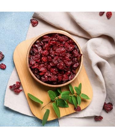 Zeina Dried Cranberries (1Kg) - Perfect for Snacking or Baking - Fat-Free & High-Fiber Dry Fruit with Resealable Zip - Sweetened Juicy Dried Cranberries - Buy Online on SooperMarket.com