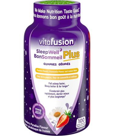 Vitafusion Sleepwell Plus Adult Vitamin Gummies 10mg Melatonin Per Daily Dose & D3 Adult Vitamin Gummies 1000 IU Vitamin D3 Daily Dose Supports Bones & Teeth* 150 Count - Buy Online on SooperMarket.com