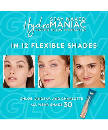 Urban Decay Hydromaniac Tinted Moisturizer - Medium Coverage Foundation - Dewy Skin Finish 40 (Light Medium Warm) - Buy Online on SooperMarket.com