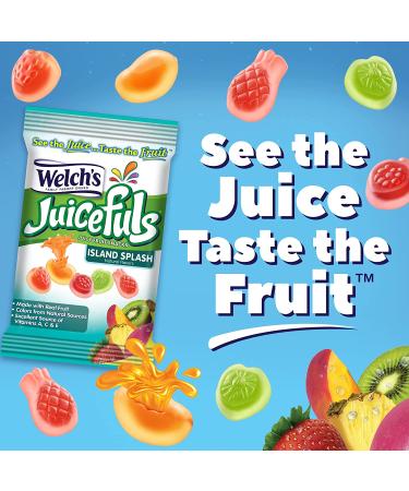 Welch's Fruit Snacks Combo Variety Pack - Juicefuls Berry Blast & Island Splash, Gushers, Island Fruits & Fruit Punch - Pack of 52 Individual Single Serve Bags - 0.9 and 1 oz Sizes - Buy Online on SooperMarket.com