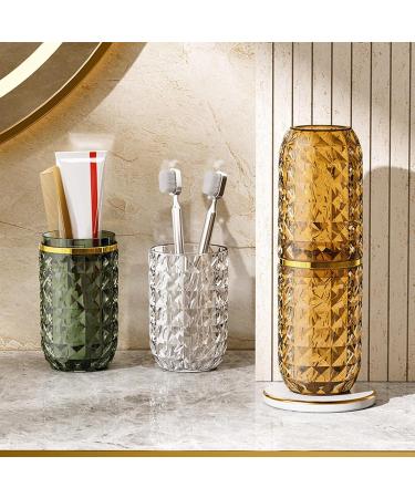 Magidal 6x Trip Toothbrushes & Raccoon Toothpaste Holder | Dustproof Travel Storage Box & Toilet Organizer Buy Now! - Buy Online on SooperMarket.com