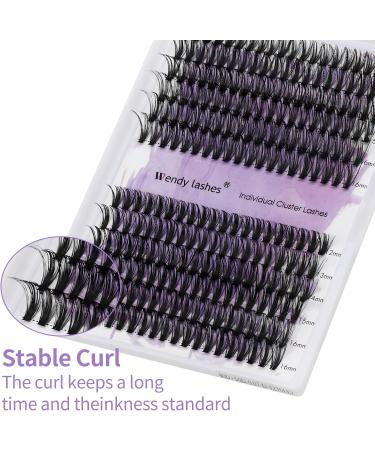 240Pcs 0.07mm D Curl 40D/50D Mixed Cluster Lash Extensions | DIY Individual Eyelashes Clusters | 12-16mm Wide Stem Lash Clusters - Buy Online on SooperMarket.com