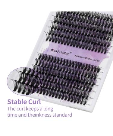 Buy Individual Eyelashes 240 PCs - C Curl Mix 12-16mm DIY Cluster Eyelash Extensions | Perfect for At-Home Use - Buy Online on SooperMarket.com