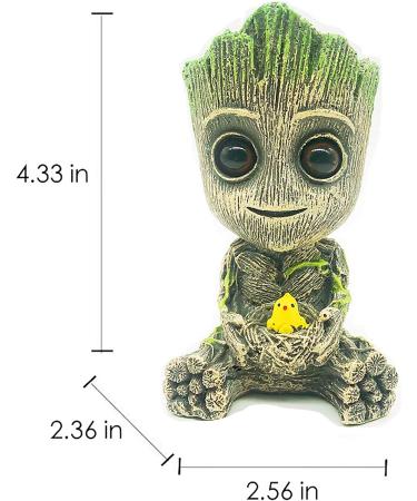 AnxunJim Aquarium Groot Air Bubbler Set - Fish Tank Air Stone Decorations - Buy Online on SooperMarket.com
