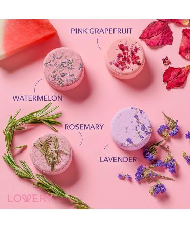 12 Shower Steamers for Women | Aromatherapy Shower Bombs for Self Care | Stress Relief and Relaxation Gift Set - Buy Online on SooperMarket.com