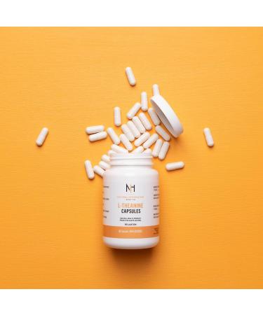 NIH Supplement - L-Theanine - Promotes Relaxation Reduces Stress Enhances Focus and Mental Clarity High Absorption 200mg per Capsule Non-GMO Gluten-Free and allergen free - Buy Online on SooperMarket.com