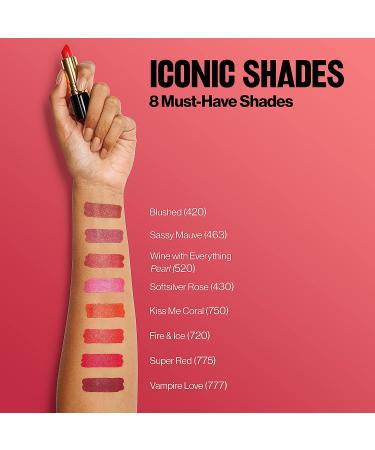Revlon Super Lustrous Nude Rose Velvet Lipstick with Vitamin E and Avocado Oil 0.15 oz - Pack of 2 - Buy Online on SooperMarket.com