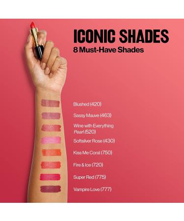 REVLON Super Lustrous Lipstick Midnight Mystery (043) - Vitamin E & Avocado Oil Infused Creamy Lipcolor - Pack of 1 - Buy Online on SooperMarket.com