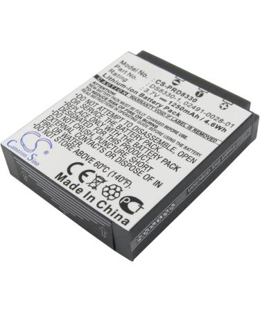 Buy Replacement Battery for Maginon DC-8300 DC-8600 DC-X DC-XZ6 | 1250mAh/3.7V | International Shipping Available - Buy Online on SooperMarket.com