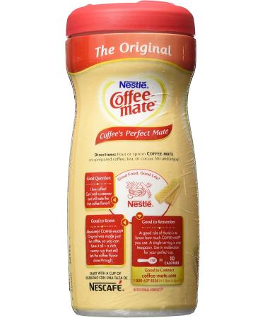 Coffee Mate Original Powder Coffee Creamer 11 oz | Rich & Creamy Flavor - Buy Online on SooperMarket.com
