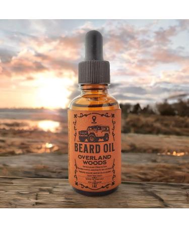 JTM Vintage Overland Woods Beard Oil - Premium Grooming for the Modern Man | Buy Internationally - Buy Online on SooperMarket.com
