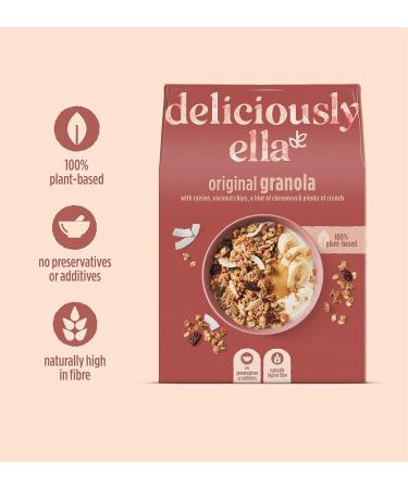 Deliciously Ella - Granola & Muesli Gluten-Free Vegan Friendly Healthy Breakfast (6 boxes) (Original Granola) - Buy Online on SooperMarket.com