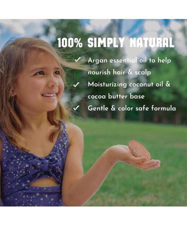 Clever Yoga Argan Oil Shampoo Bar - 100% Vegan & Moisturizing - Handmade in the USA - Buy Online on SooperMarket.com