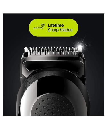 Braun MGK3220 Hair Clippers for Men - 6-in-1 Beard Trimmer & Grooming Kit | Cordless & Rechargeable - Buy Online on SooperMarket.com