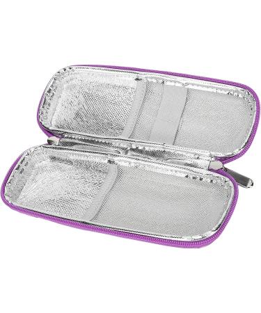 Insulin Cooler Travel Case - Waterproof Multi-Layer Protection (Purple) - Buy Online on SooperMarket.com