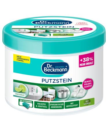 Dr. Beckmann cleaning stone | universal cleaner for the entire household | incl. cleaning sponge | 550 g 550 g (1 pack)